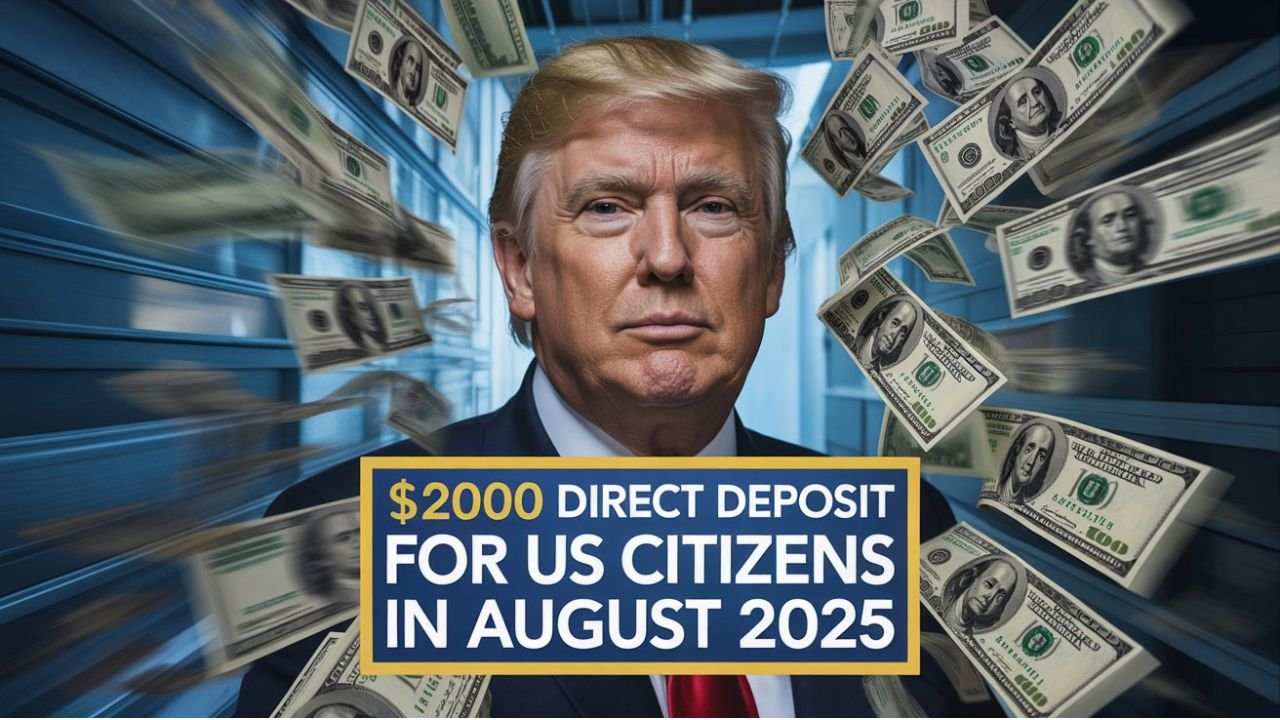 2000 Direct Deposit For US Citizens in August 2025