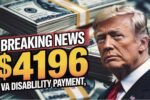 $4196 VA Disability Payment August 2025