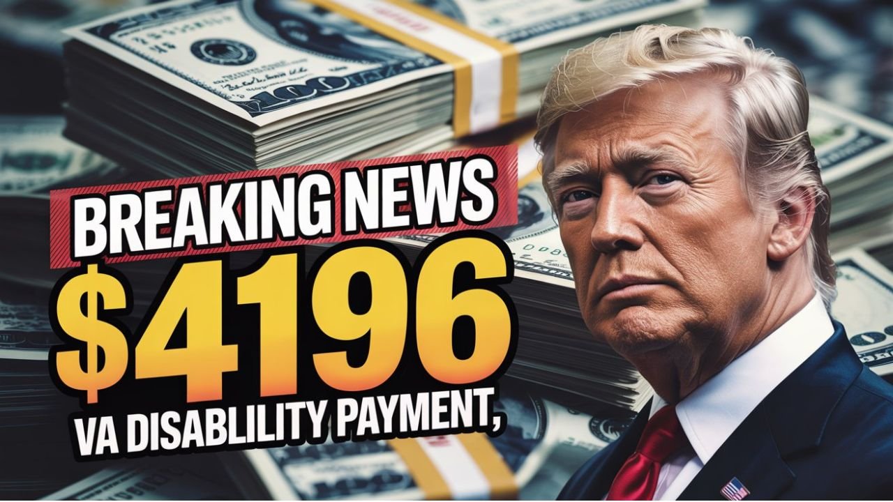 $4196 VA Disability Payment August 2025