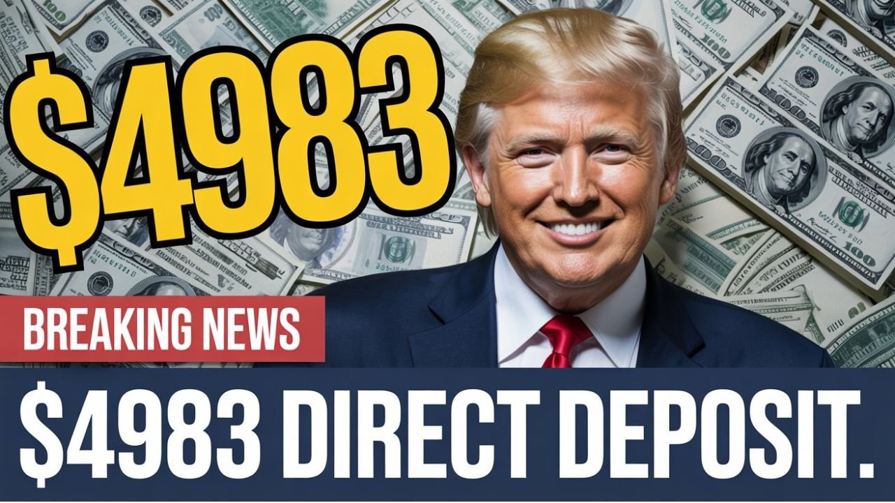 $4983 Direct Deposit Coming in August 2025 For Everyone