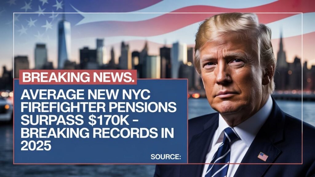 Average New NYC Firefighter Pensions Surpass $170K