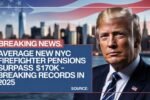 Average New NYC Firefighter Pensions Surpass $170K