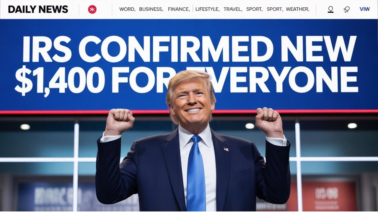 IRS Confirmed New $1,400 payment For Everyone
