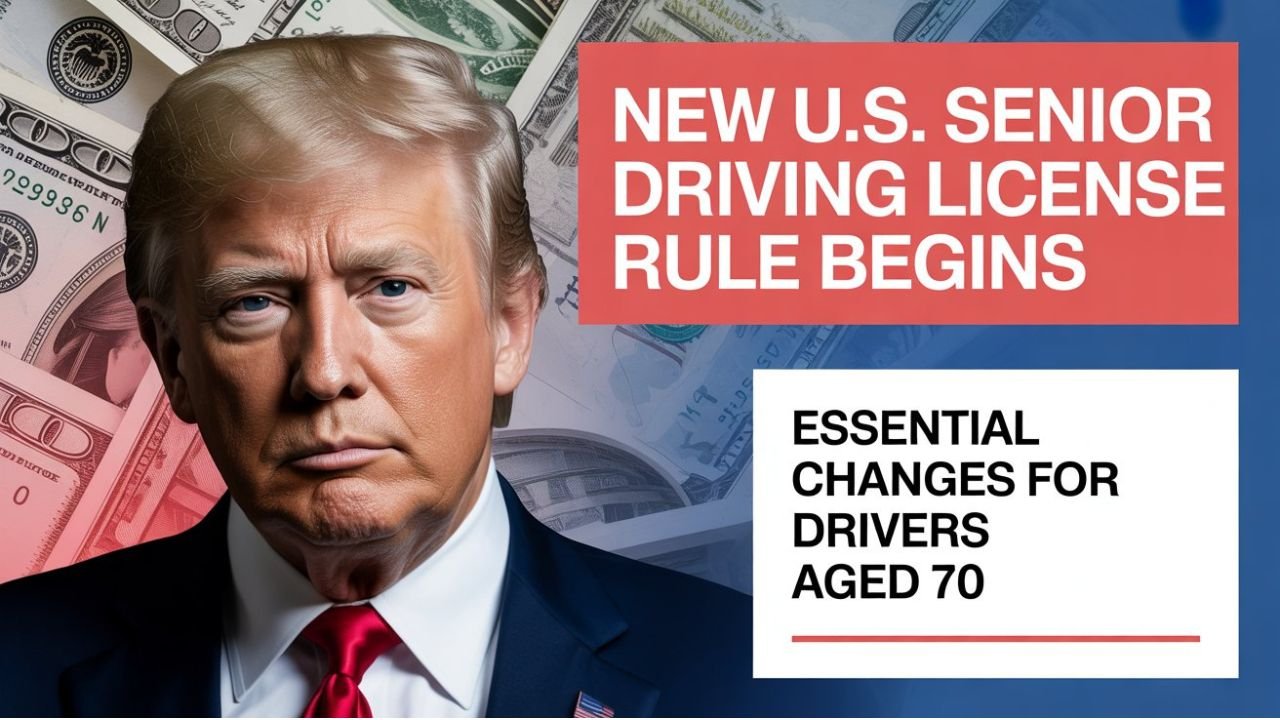 New U.S. Driving License Rule for Seniors Begins August 2025