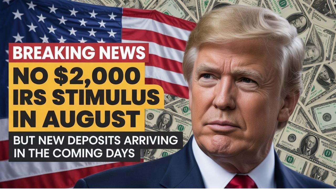 No $2,000 IRS Stimulus in August